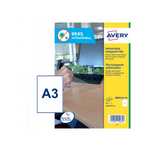 AVERY ANTIMICROBIAL A3 SIZE LABELS, 10 SHEET IN A PACK (AM001A3-10)